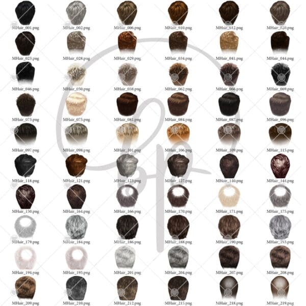 Hairstyle color Chart for Boy and Girl