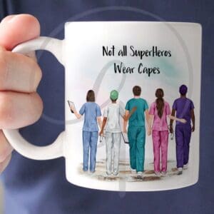 Personalized Nurse Ceramic Mug