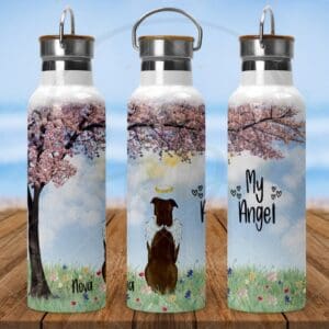 My Ange Personalized Pet Memorial H2O Bottle